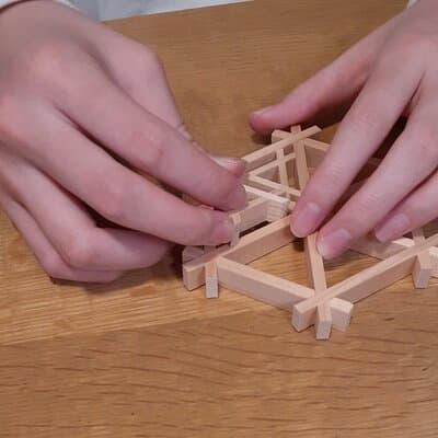 Traditional Kumiko Wood Art Class in Asakusa 4