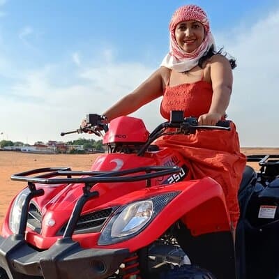 Morning Red Dunes Adventure with quad bike & Camel Ride Dubai 2