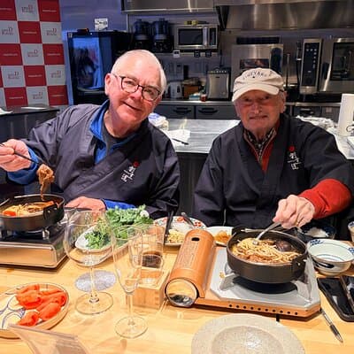 Japanese Sake Tasting & Wagyu Sukiyaki Cooking Class in Tokyo 3