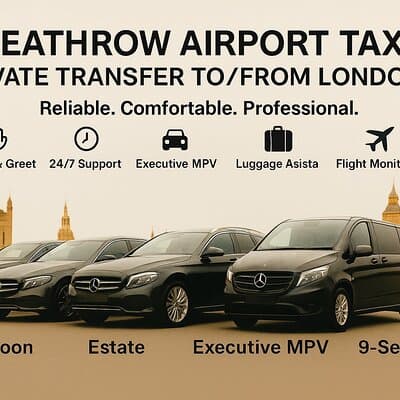 “Get In Transfer” Heathrow Airport to London Private Transfer