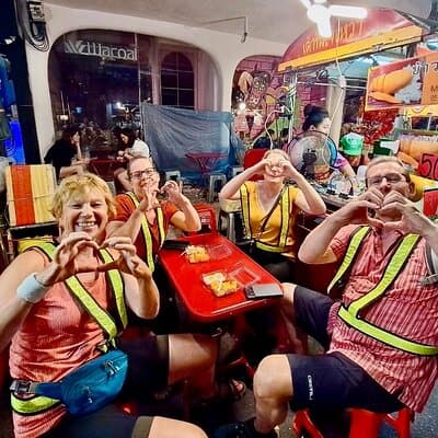 Discover Bangkok at Night 5-Hour Bike Tour with dinner 5