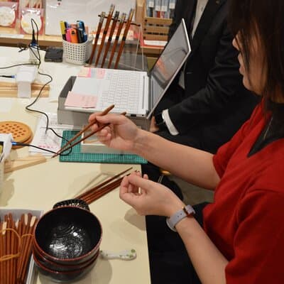 Chopstick Crafting Workshop in Shibuya 2