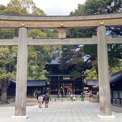 Meiji Jingu Historical Walk and Food Tasting Tour in Tokyo