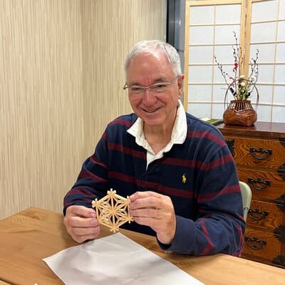 Traditional Kumiko Wood Art Class in Asakusa 2