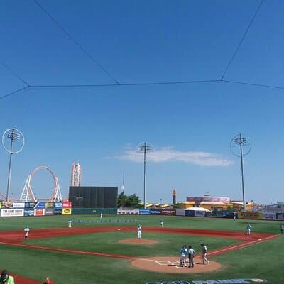 Brooklyn Cyclones Baseball Game Ticket at Coney Island 2