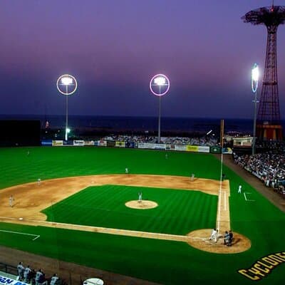 Brooklyn Cyclones Baseball Game Ticket at Coney Island 5