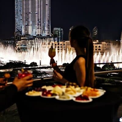 Burj Khalifa At the Top Ticket & Dinner with Dubai Fountain Views 4