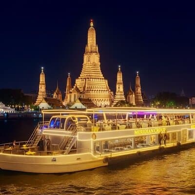 Meridian Sunset Cruise Dinner Buffet from Bangkok
