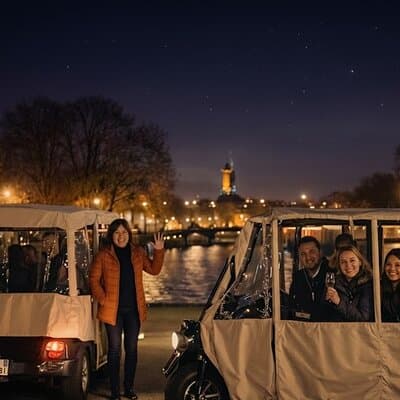 Paris by Night 2 Hour Private Golf Cart Tour 4