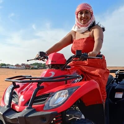 Dubai Morning Desert Safari with Sand Board and Camel Ride 2