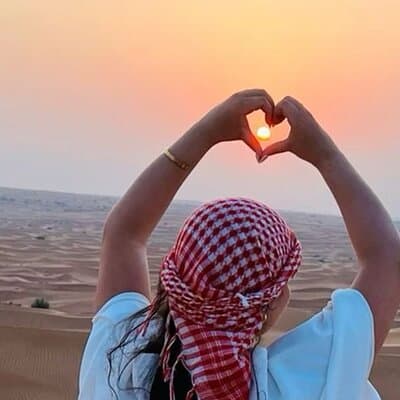 Dubai Morning Desert Safari with Sand Board and Camel Ride 3