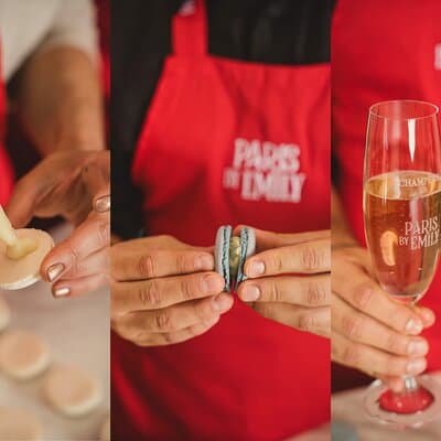 Macaron Making Class with Cocktail – Official Emily in Paris 2