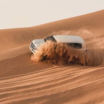 Dubai Red Dune Desert Safari with Camel Ride, Dune Bashing & BBQ 2