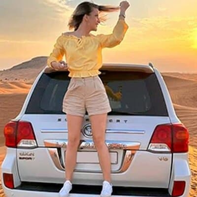 Desert Safari in 4X4 through Lahbab Desert with BBQ Dinner 4