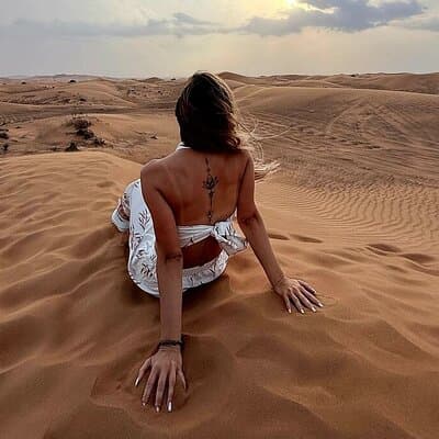 Lahbab Red Dunes Safari with Camel Ride, Sandboard & BBQ 2