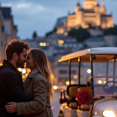 Le Tour d’Amour The Valentine’s Day Private Golf Cart in Paris 4