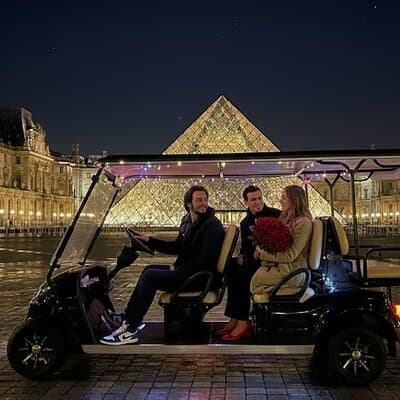 Le Tour d’Amour The Valentine’s Day Private Golf Cart in Paris 5