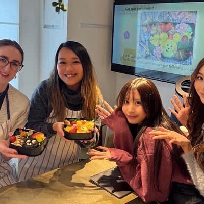 Kawaii Character Bento Cooking Class in Shinjuku Tokyo