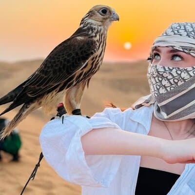Dubai Morning Desert Safari with Sand Board and Camel Ride