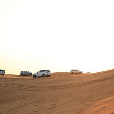 Red Dunes Desert Safari with Dune Bashing and BBQ Dinner