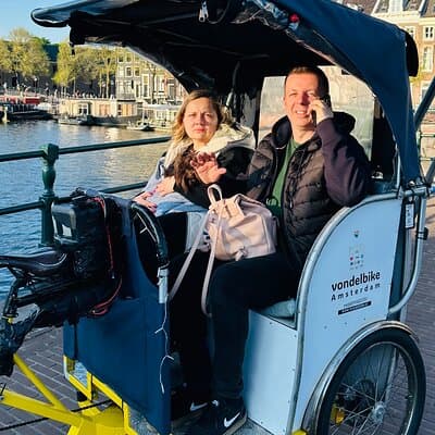 Explore Amsterdam in 75 Minutes – Pedicab Rickshaw City tour 5