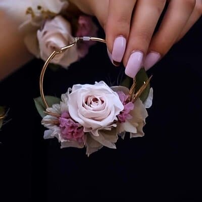 Paris 1e: Floral Earrings Workshop 4