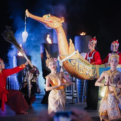 Sala Lakorn Riverside Buffet Dinner with Thai Show