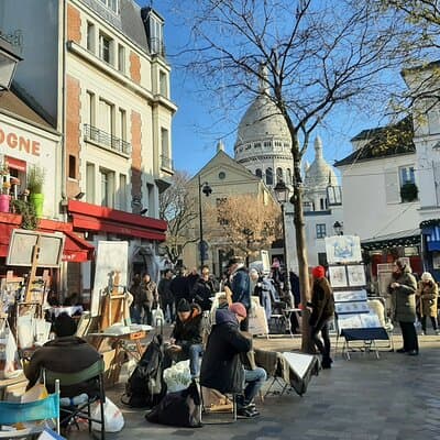 Montmartre/Sacre-Coeur/Paris- Artistic & Bohemian Epicenter 3