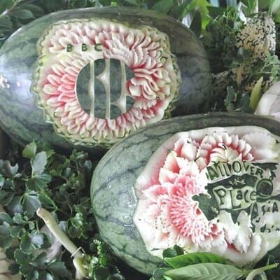Full Day Professional Thai Fruit and Vegetable Carving Class 3