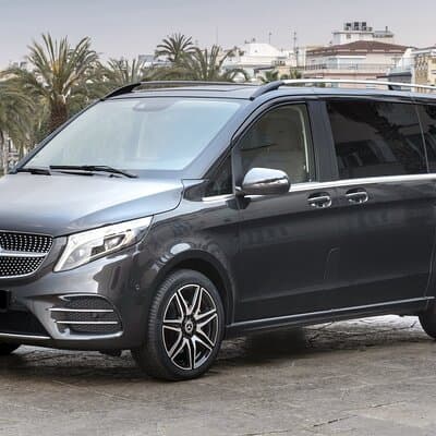 Arrival Transfer: Cruise Port to Barcelona by Luxury Van 2