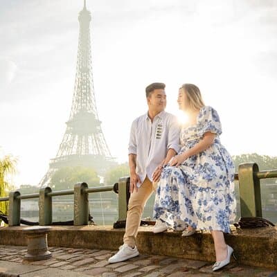 Paris private photoshoot around Eiffel Tower (or Louvre) 4