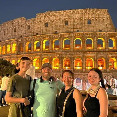 Rome by Night Vespa Ride: Icons of Rome 2