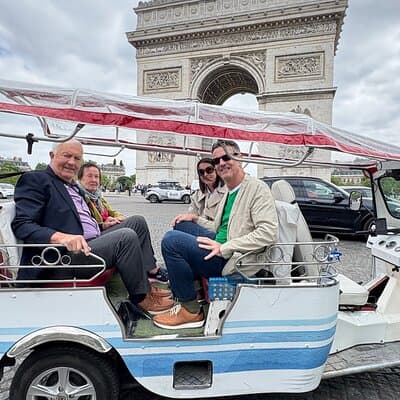 Paris Sightseeing by Tuk Tuk Golf Cart 2 hours 2