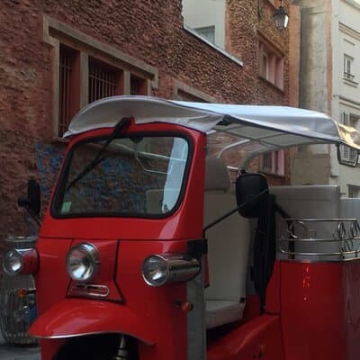 Paris Sightseeing by Tuk Tuk Golf Cart 2 hours 5