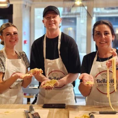 Rome: Hands-on Fettuccine, Ravioli & Tiramisu Cooking Class