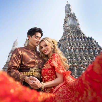 Thai Costume Photography at Wat Arun/Pho Temple: Bangkok