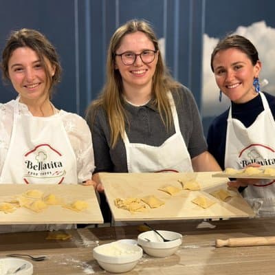 Create & Taste: Italian Fettuccine, Ravioli, and Tiramisu 2