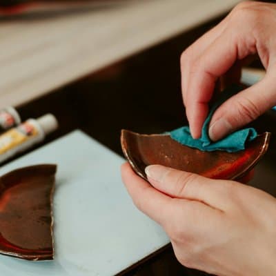 Tokyo Kintsugi Accessory Making Workshop in Shibuya 3