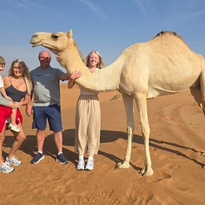 Lahbab Red Dunes Safari with Camel Ride, Sandboard & BBQ