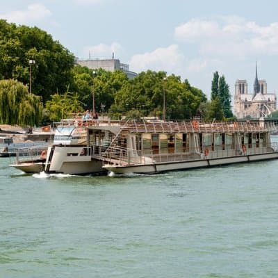 1-Hour Seine River Cruise Ticket from Eiffel Tower 2