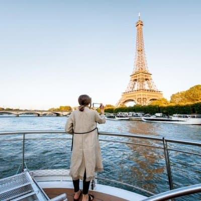 1-Hour Seine River Cruise Ticket from Eiffel Tower