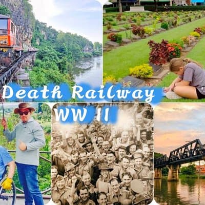 WWII Memory Path: River Kwai Bridge & Death Railway Discovery 4