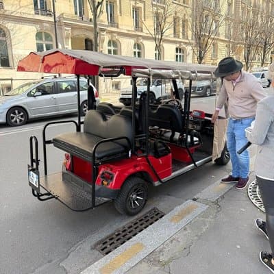 Private Paris Golf Cart Tour St Germain and Latin Quarter 5