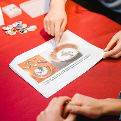 Tokyo Kintsugi Accessory Making Workshop in Shibuya 5