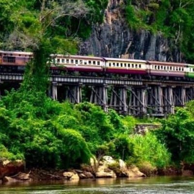 WWII Memory Path: River Kwai Bridge & Death Railway Discovery