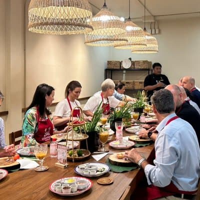 Bangkok Udomsuk Thai Cooking Class with Local Market Tour 3