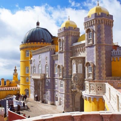 Shore Excursion, from cruise ship to Sintra, Pena Palace, Cascais 2