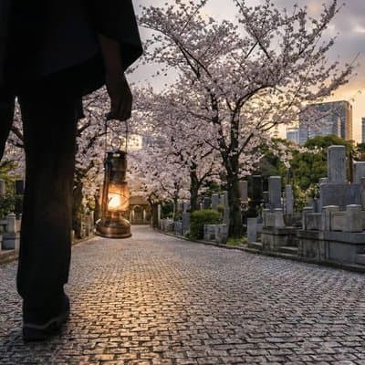 Tokyo : Ghost and Dark Tales, Urban Legends & Cemetery Night