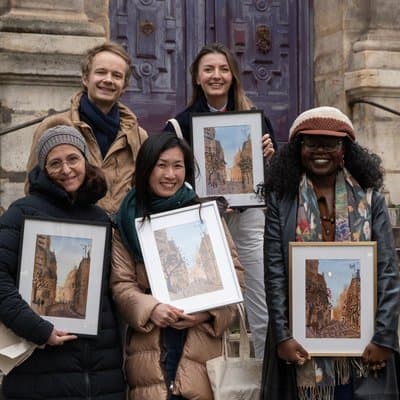 Cinematic Watercolor Workshop and Tea Experience at Boma Café 4