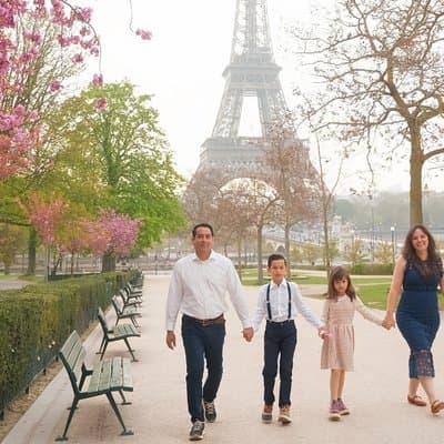 Photo Session in Paris - Photographer at the Eiffel Tower